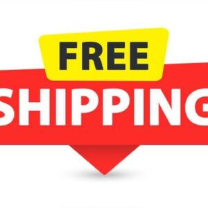 Today through Friday 1/9! Shipping on us!